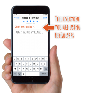 flygo iphone write app review