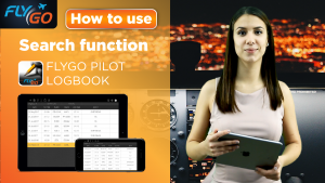 flygo pilot logbook intelligent search video